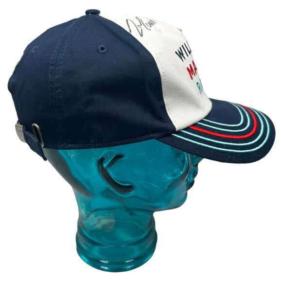 Williams Martini Racing F1 Hat Autographed Signed Felipe Massa Valteri Bottas - Picture 3 of 8
